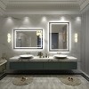 Apmir Super Bright Front & Back LED Lighted Anti-Fog Aluminum Alloy Framed Tempered Glass Bathroom/Vanity Mirror with ETL & 3-Year Warranty - 3 of 4