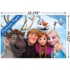 Trends International Disney Frozen - Group 10th Anniversary Unframed Wall Poster Prints - 3 of 4