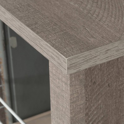 Spring Maple 9-Cube Storage Bookcase with MDF Shelves