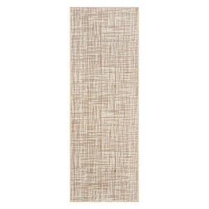 Coolmee Machine Washable Area Rug for Living Room Non-Slip Modern Abstract Accent Throw Floor Carpet for Bedroom Dining Room - 1 of 4