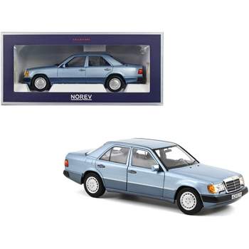 1990 Mercedes-Benz 230 E Light Blue Metallic 1/18 Diecast Model Car by Norev