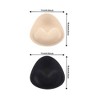 Tabare Triangle Adhesive Push Up Bra Pads Black A/B - 3 of 4