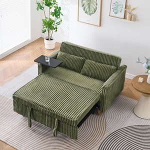 NicBex Pull-out and Push-in Sofa Couch for Living Room Adjustable Sofa Bed Convertible Lounge Guest Bed with a Movable Tabletop and USB Ports - 1 of 4