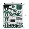 NFL New York Jets Native Fan Royal Plush Blanket - 2 of 3