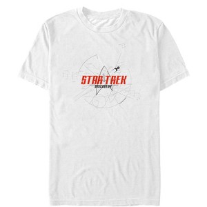 Men's Star Trek: Discovery Schematic Show Title Logo T-Shirt - 1 of 4