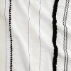 Sweet Jojo Designs Neutral Unisex Body Pillow Cover (Pillow Not Included) 54in.x20in. Boho Geometric Striped Lines Black and White - image 4 of 4