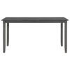 Maliang 6-Piece Kitchen Dining Table Set, Wooden Rectangular Dining Table, 4 Fabric Chairs and 1 Bench - 4 of 4