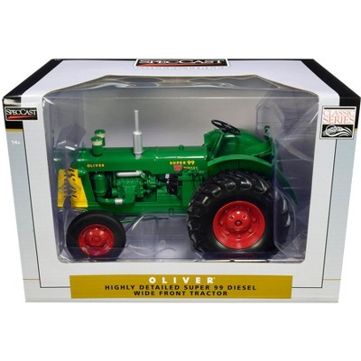 Oliver Super 99 Diesel Wide Front Tractor 1/16 Diecast Model by SpecCast