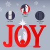 VINGLI 46in Joy Christmas Nativity Outdoor Decoration 3 Piece Yard Decor Sign Holy Weather Resistant PVC Silhouette for Garden, Red - 2 of 4