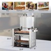 Winado 2-Tier 14 Rollers 2100W 110V 36 Hot Dog Roller Grill With Cover - 2 of 4
