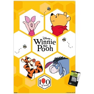Trends International Disney Winnie the Pooh - 100th Anniversary Group Unframed Wall Poster Prints - 1 of 4