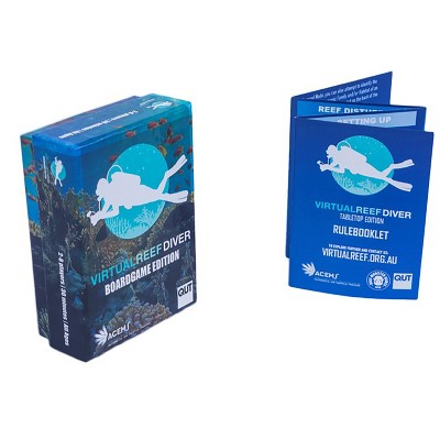 Virtual Reef Diver: Tabletop Edition Educational Memory Card Game, 2-8 players