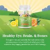 Kids + Omega DHA Gummies, Delicious Gummies for Kids Vision, Immunity and Focus, Lemon & Orange Flavor, Nature's Craft, 90ct - 4 of 4