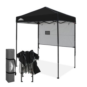 EAGLE PEAK 6'x4'Instant Pop Up Canopy with Adjustable Sun Wall - 1 of 4