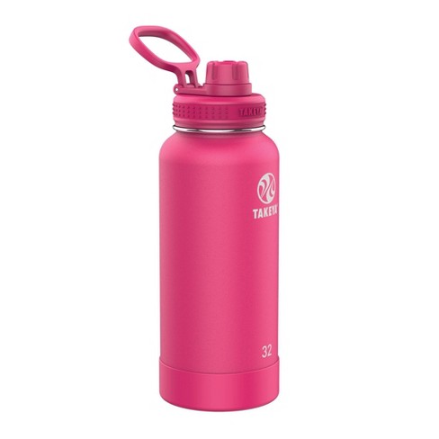 Takeya Actives 24 oz. Blush Insulated Stainless Steel Water Bottle