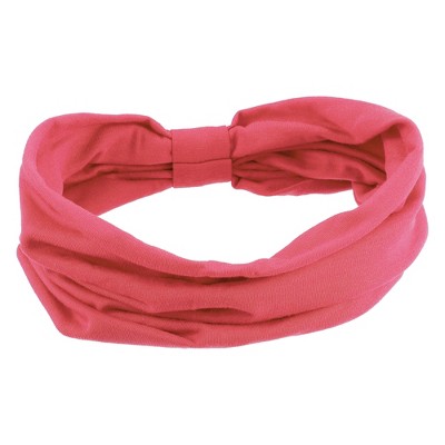 Unique Bargains Cotton Sweatbands Stretchy Moisture Wicking Headband for Fitness Sports Yoga 1 PCS