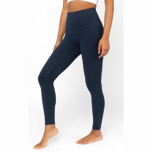 90 Degrees Polarflex Lux High Waist Fleece Lined Leggings in Gray