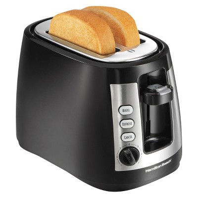 Hamilton Beach 2-Slice Warm Mode Toaster- Black 22810