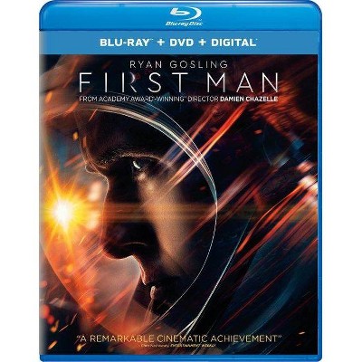 First Man blu ray Dvd Digital Target