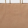 Small Striped Gift Bag White/Brown - Spritz™ - image 3 of 3