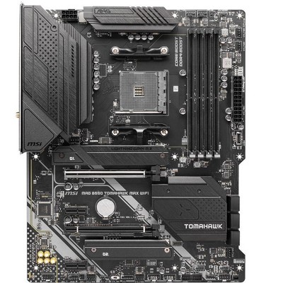 MSI MAG B550 TOMAHAWK MAX WIFI Desktop Motherboard - AMD B550 Chipset - ATX