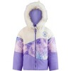 LONDON FOG Girl's Heavyweight 2-Piece Puffer Coat & Snow Bib Snowsuit Sets - 2 of 4