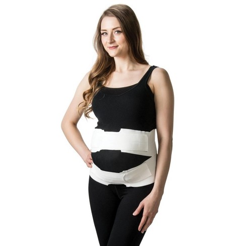 Unique Bargains Maternity Belt Abdomen Back Support Pregnancy Band With  Shoulder Strap Beige 1pc Beige : Target