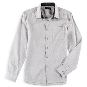 Kenneth Cole Mens Chambray Button Up Shirt - 1 of 1