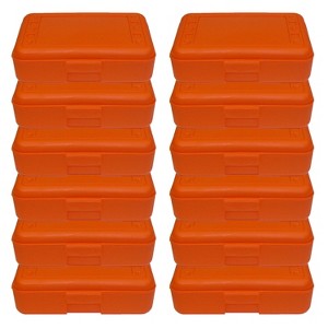 Romanoff Pencil Box, Orange, Pack of 12 - 1 of 2