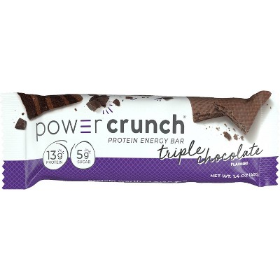 Power Crunch Wafer 13g Protein Energy Bar - Triple Chocolate - 5pk_4