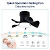 BestParts Modern Ceiling Fan with LED Light - Black Finish, 3-Speed Control, Easy Installation, Energy Efficient - 2 of 4