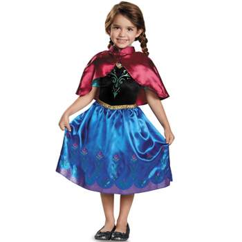 Frozen Anna Traveling Classic Toddler Costume, Medium (3T-4T)