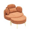 CAVINAS Couches for Living Room Comfortable Chair Corduroy Couch Small Sofa with 1 Pillow Bedroom - 2 of 4