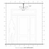 Livex Lighting Estate 5 - Light Semi-Flush Mount in  Brushed Nickel - 4 of 4