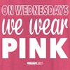 Women's Mean Girls We Wear Pink Quote Racerback Tank Top - 2 of 4