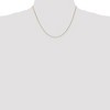Black Bow Jewelry 0.8mm 14k Yellow Gold Spiga Pendant Chain Necklace - 2 of 4