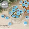 Big Dot of Happiness Taking Flight - Airplane - Baby Shower or Birthday Party Small Round Candy Stickers - Party Favor Labels - 324 Count - 2 of 4