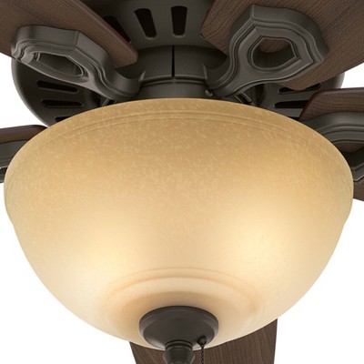 42" New Bronze Ceiling Fan with LED Light and Reversible Blades
