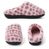 Womens Fuzzy Slippers Comfort Fluffy Slip-on House Slippers - 3 of 4