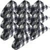 Slickblue Gingham Checkered Napkins 18"x18", Reversible, Yarn-Dyed Polyester, 9 Color Options – Pack of 4 or 10 - 3 of 4