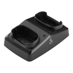 2-Way Charging Dock with USB Charging Cable for Cobra® PX650 and TrailBlazer 500 Radios, CTWSP2DC01 in Black - 1 of 4