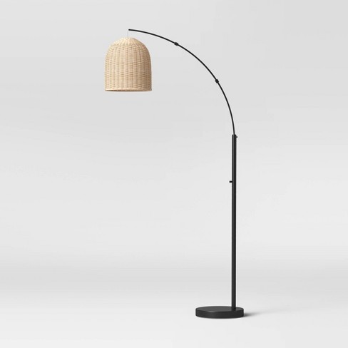 Floor Lamp with Adjustable Head & LED in 3 Finishes