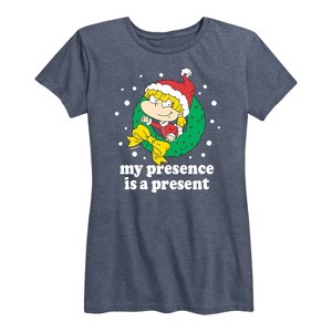Women's - Rugrats - Angelica My Presence Is A Present Short Sleeve Graphic T-Shirt - 1 of 4