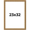 PosterPalooza | Photo Size Sculpted Black Picture Frame - UV Acrylic, Foam Board Backing, Hanging Hardware - 2 of 4