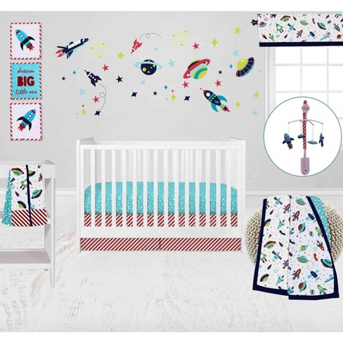 Aqua crib sheets online