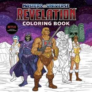 Masters of the Universe: Revelation Official Coloring Book (Essential Gift for Fans) - by  Mattel (Paperback) - 1 of 1