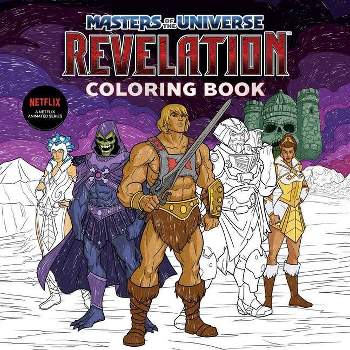 Masters of the Universe: Revelation Official Coloring Book (Essential Gift for Fans) - by  Mattel (Paperback)