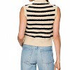 Women's Miri Striped Sweater Vest - line and dot - 3 of 4
