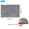 Unique Bargains Square Soft Adhesive Non-slip Anti-scratch Furniture Lamp Base Felt 5 Pcs - 2 of 4