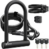 Sportneer Bike U Lock - 18mm Shackle Heavy Duty Bike Lock - 2 of 3